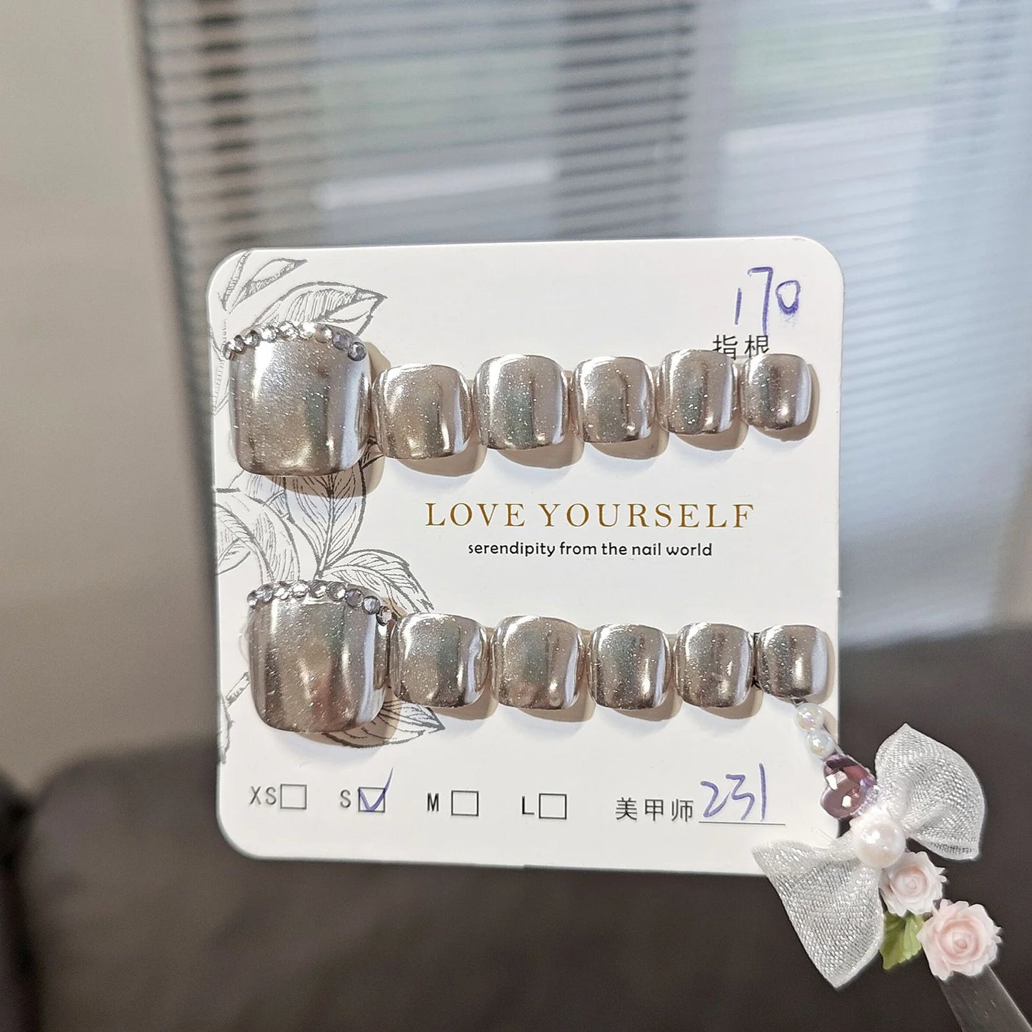 Disco Moonlight Nail Set🌙🪩✨